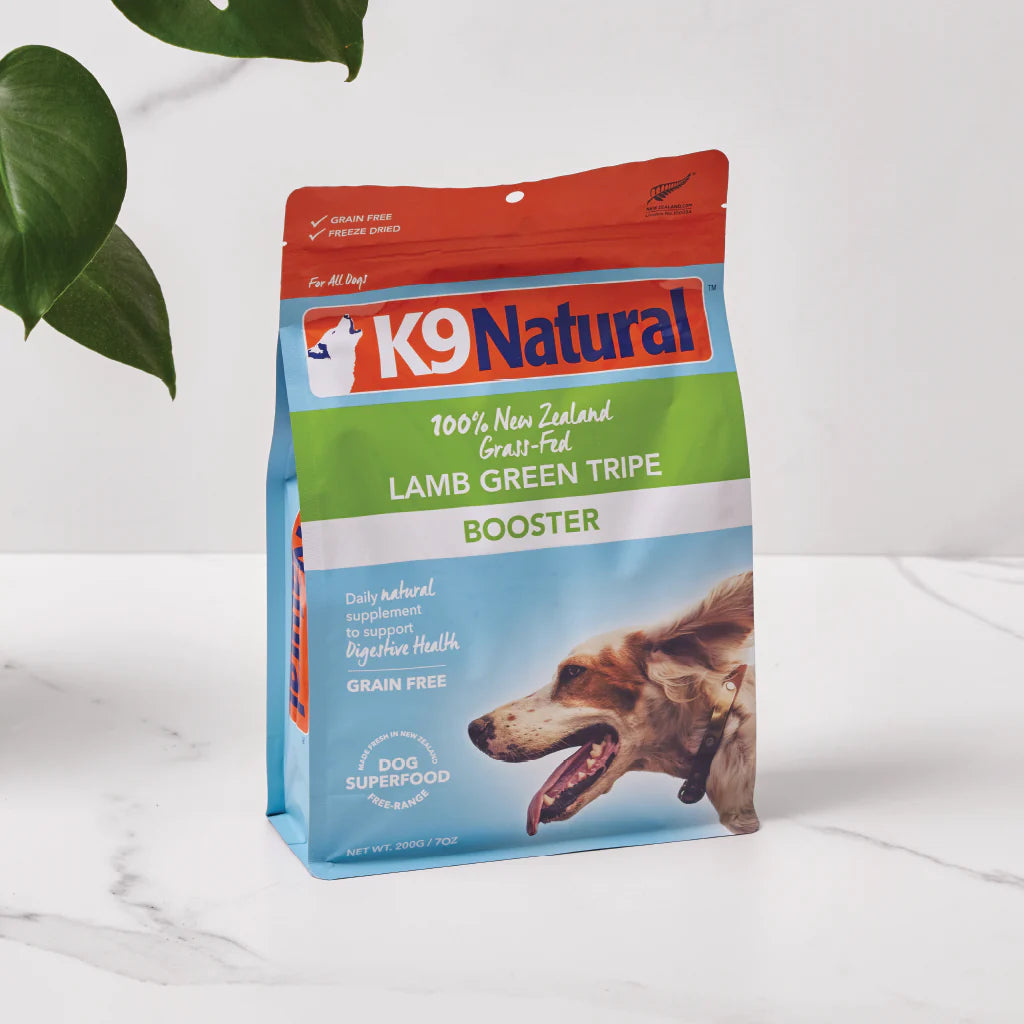 K9 NATURAL TOPPER - LAMB GREEN TRIPE - Woofur Natural Pet Products