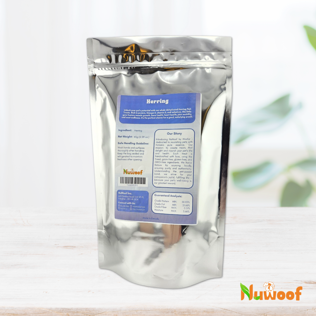 NuWoof - Dehydrated Herring - 2 Pack