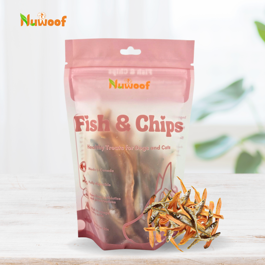 NuWoof - Fish & Chips Treats - 70g