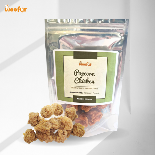 Woofur - Popcorn Chicken Treats - 60 g