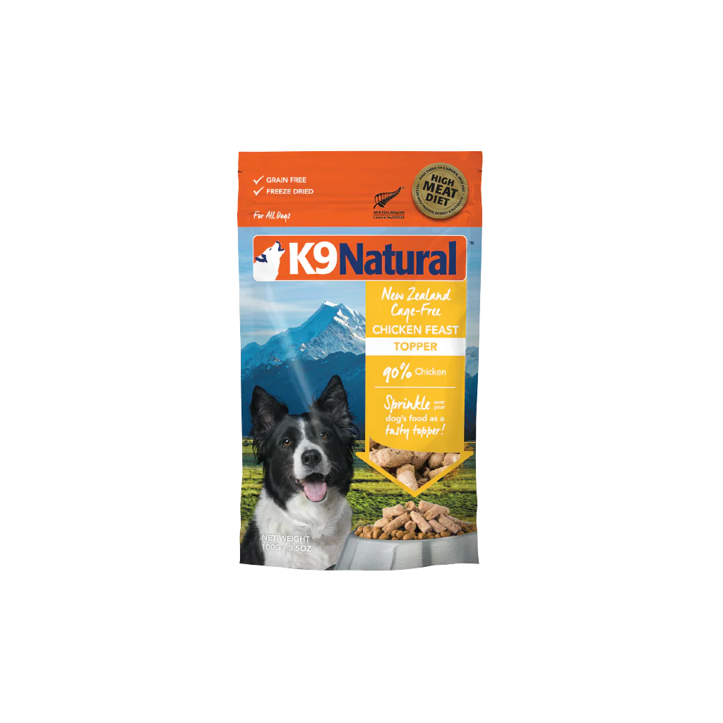 K9 NATURAL TOPPER - CHICKEN FEAST - Woofur Natural Pet Products