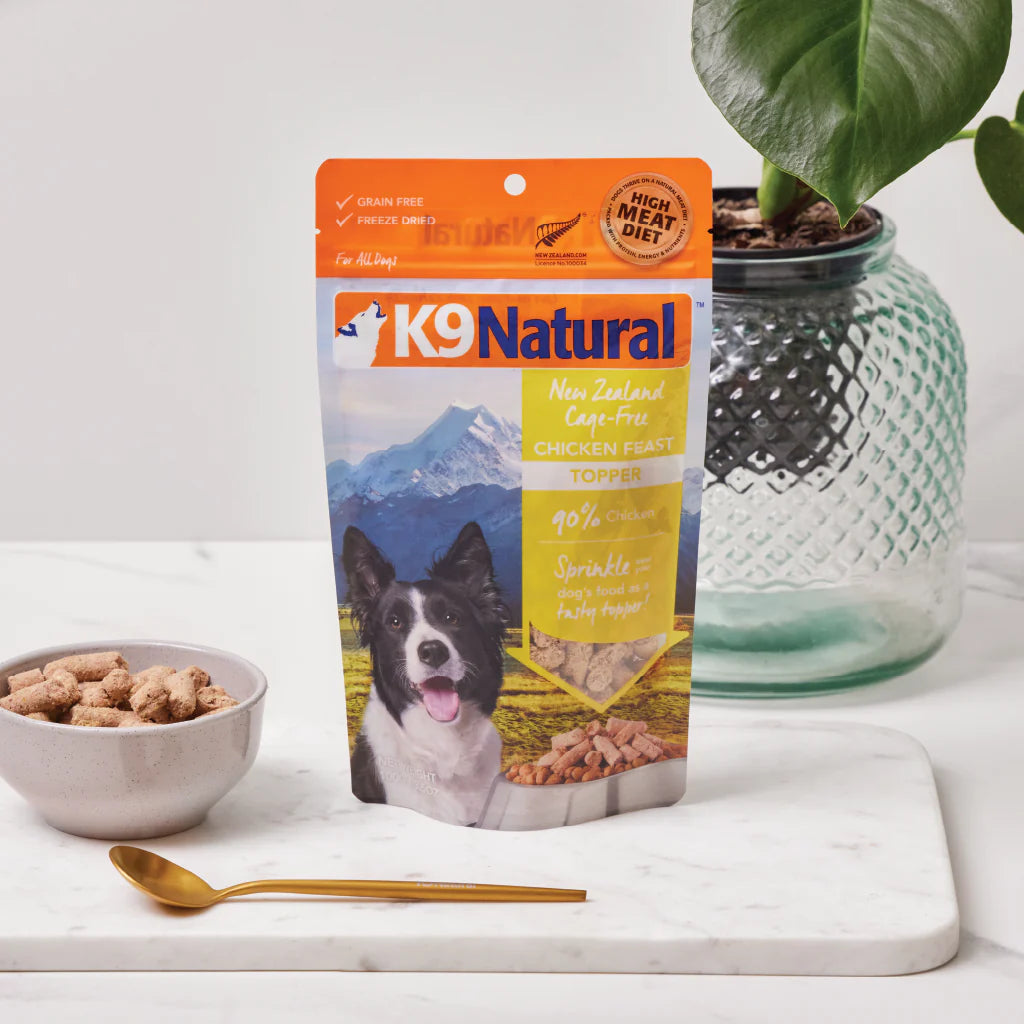 K9 NATURAL TOPPER - CHICKEN FEAST - Woofur Natural Pet Products