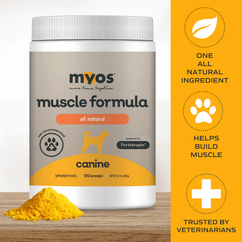 MYOS - Muscle Formula (Fortetropin®) - Woofur Natural Pet Products