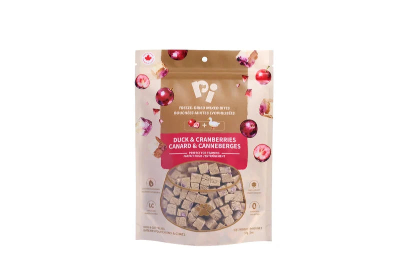 Pi Pet - Freeze-Dried Mixed Bites Duck & Cranberries