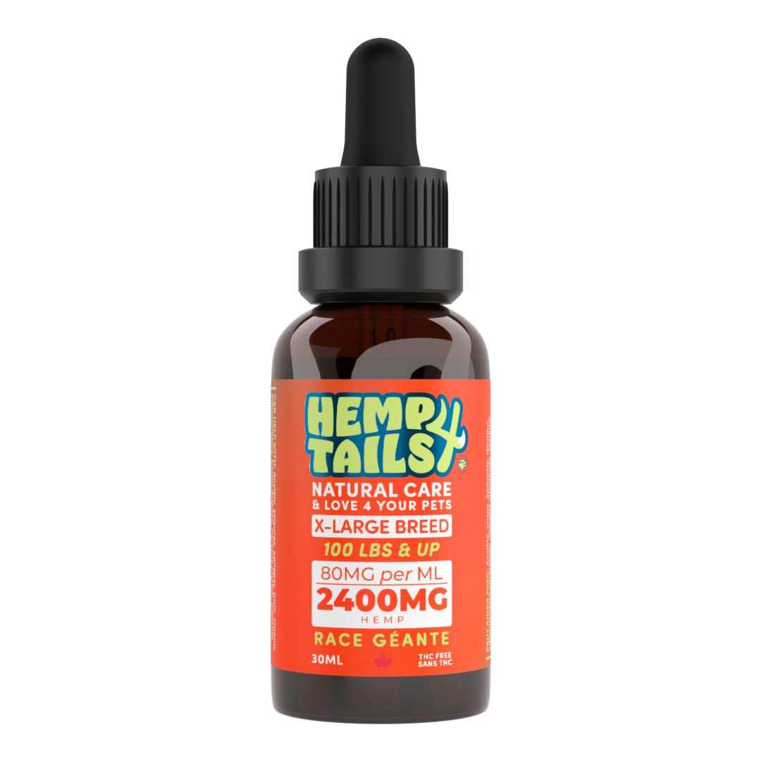 Hemp4Tails: X-Large Breed - 2400mg (30ml)