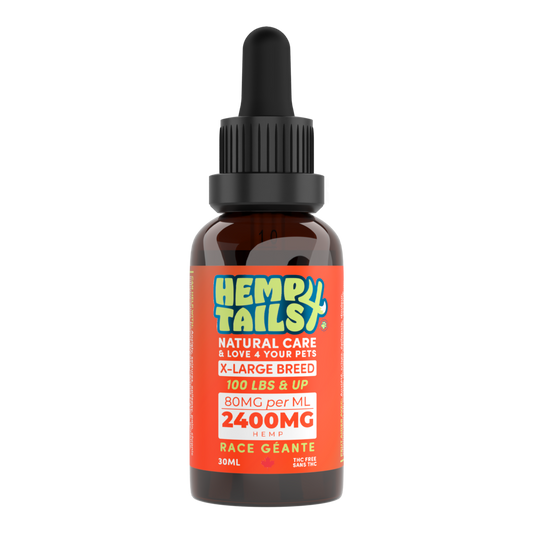 Hemp4Tails: X-Large Breed - 2400mg (30ml)