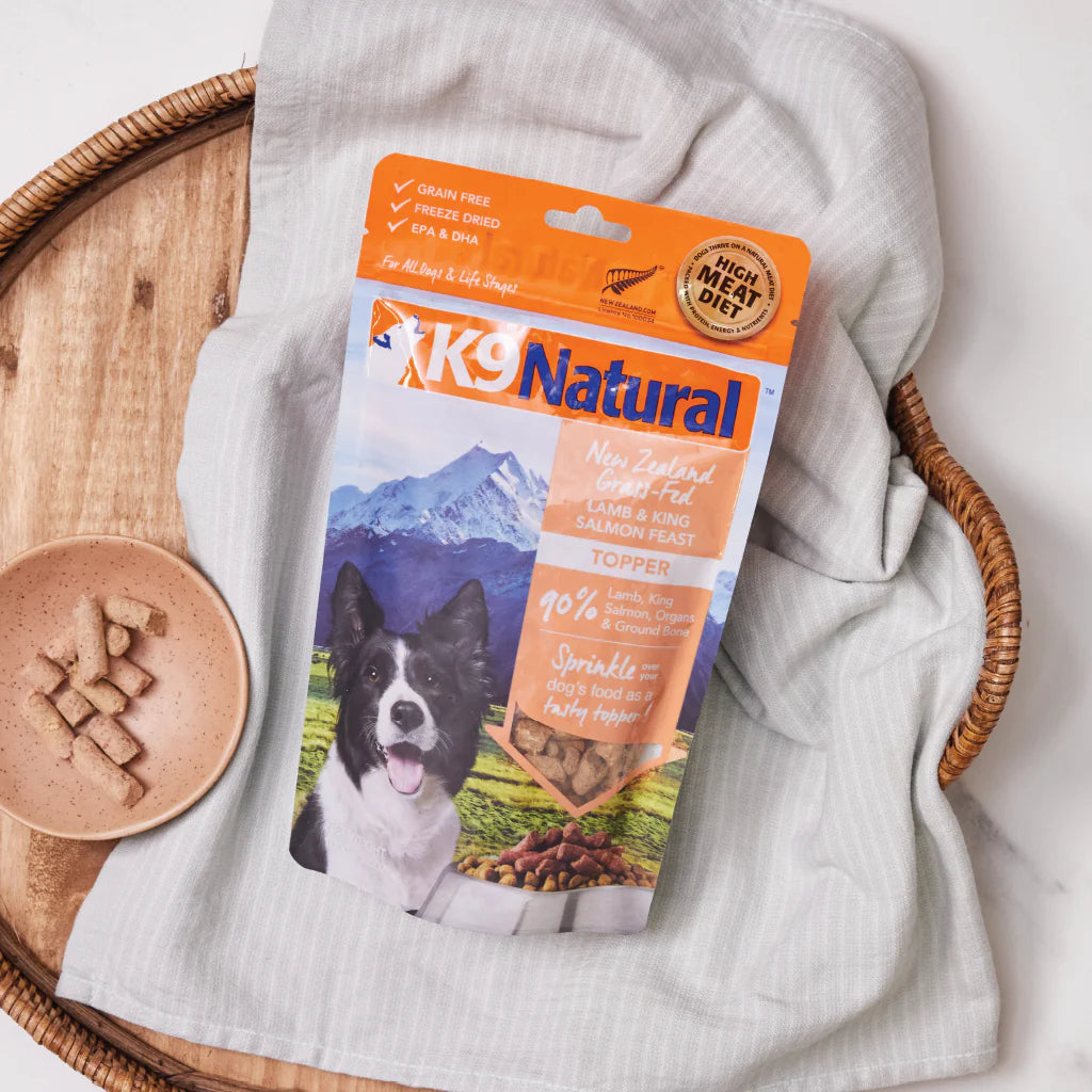 K9 NATURAL FD FOOD - LAMB & KING SALMON FEAST - Woofur Natural Pet Products