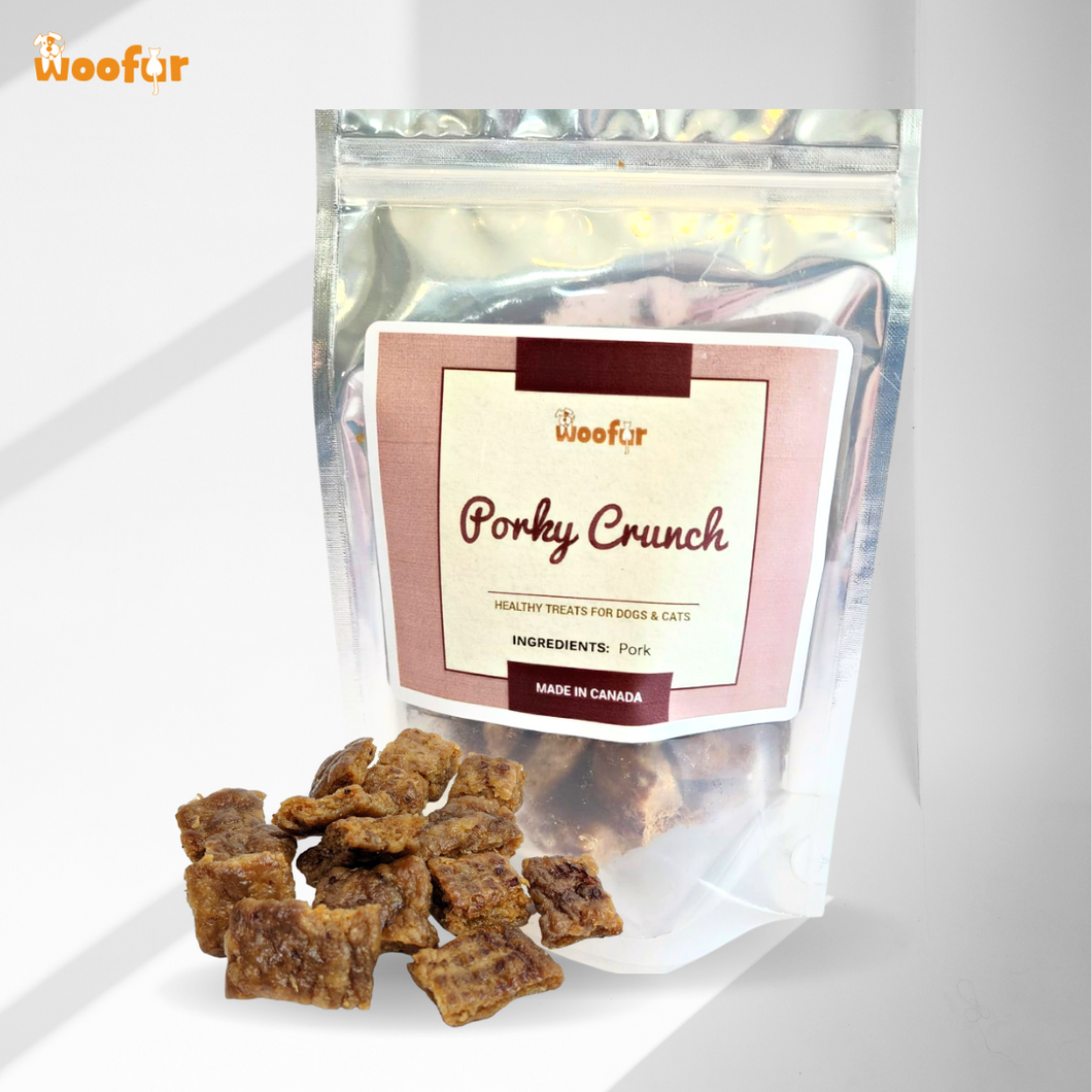 Woofur - Porky Crunch Treats - 70g