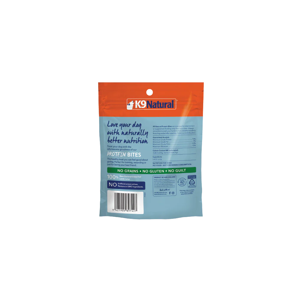 K9 Natural -  Lamb Lung Bites