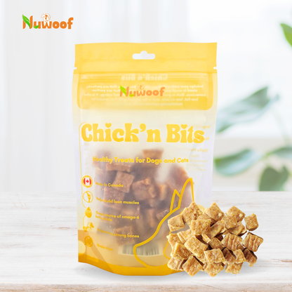 NuWoof - Chick'n Bits Treats - 70g