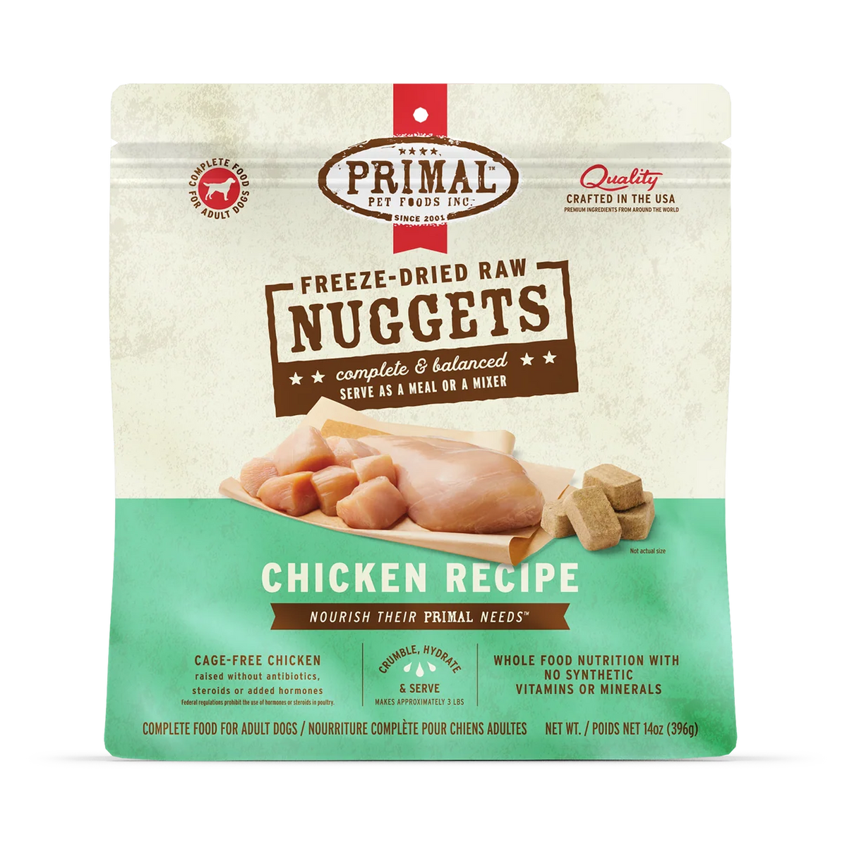 Primal Freeze Dried - Nugget Chicken Recipe