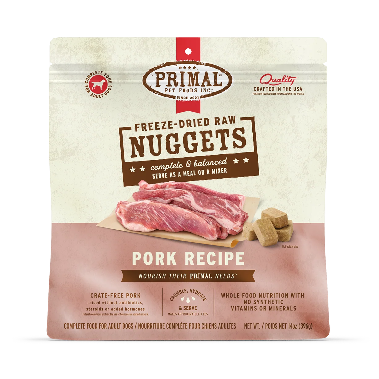 Primal Freeze Dried - Nugget Pork Recipe
