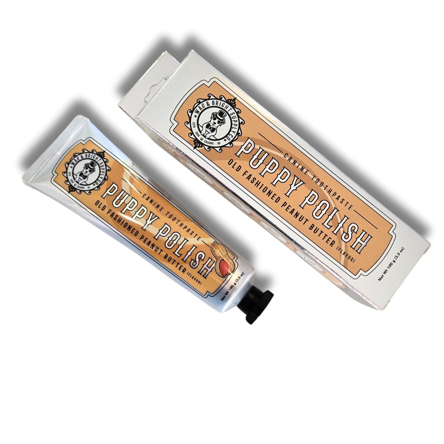 Wag & Bright - Puppy Polish Toothpaste - Old Fashioned Peanut Butter