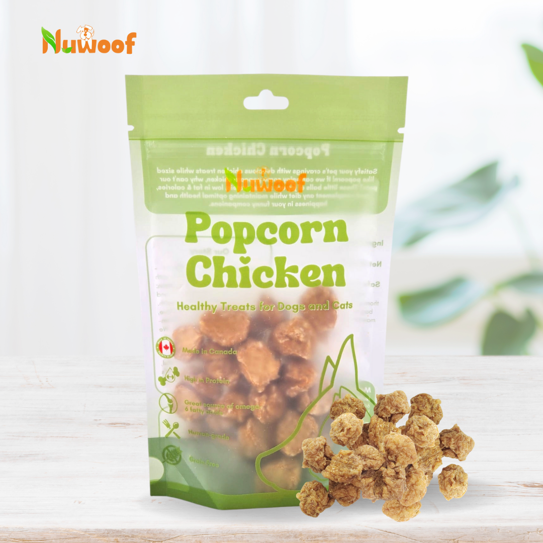 NuWoof - Popcorn Chicken Treats 60g