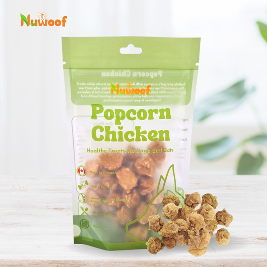 NuWoof - Popcorn Chicken Treats 60g