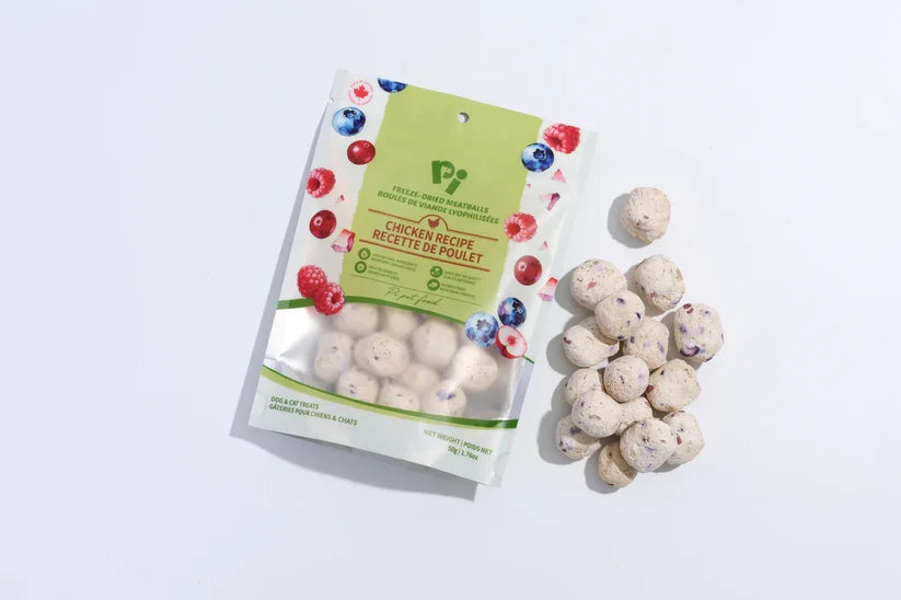 Pi Pet - Freeze-Dried Meatballs Chicken