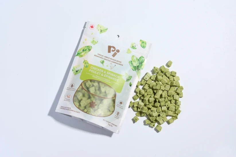 Pi Pet - Freeze-Dried Mixed Bites Chicken & Spinach