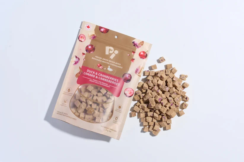Pi Pet - Freeze-Dried Mixed Bites Duck & Cranberries