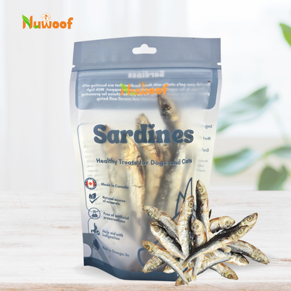 NuWoof - Dehydrated Sardine Treats