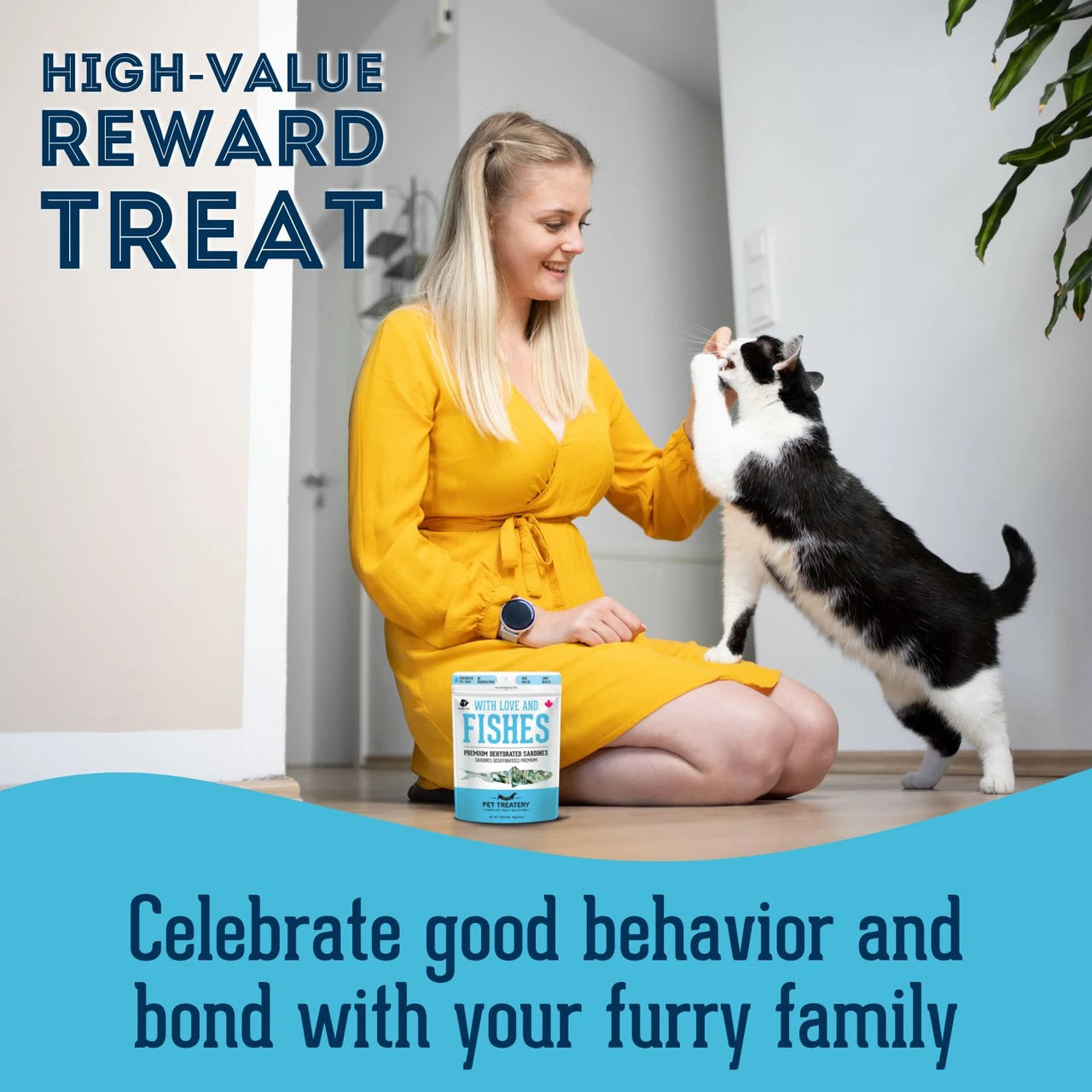The Granville Island Pet - With Love & Fishes Dehydrated Sardine - Woofur Natural Pet Products