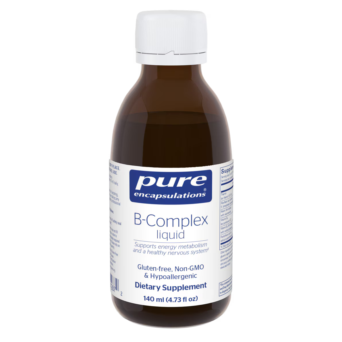 Pure Encapsulations - B-Complex Liquid - Woofur Natural Pet Products
