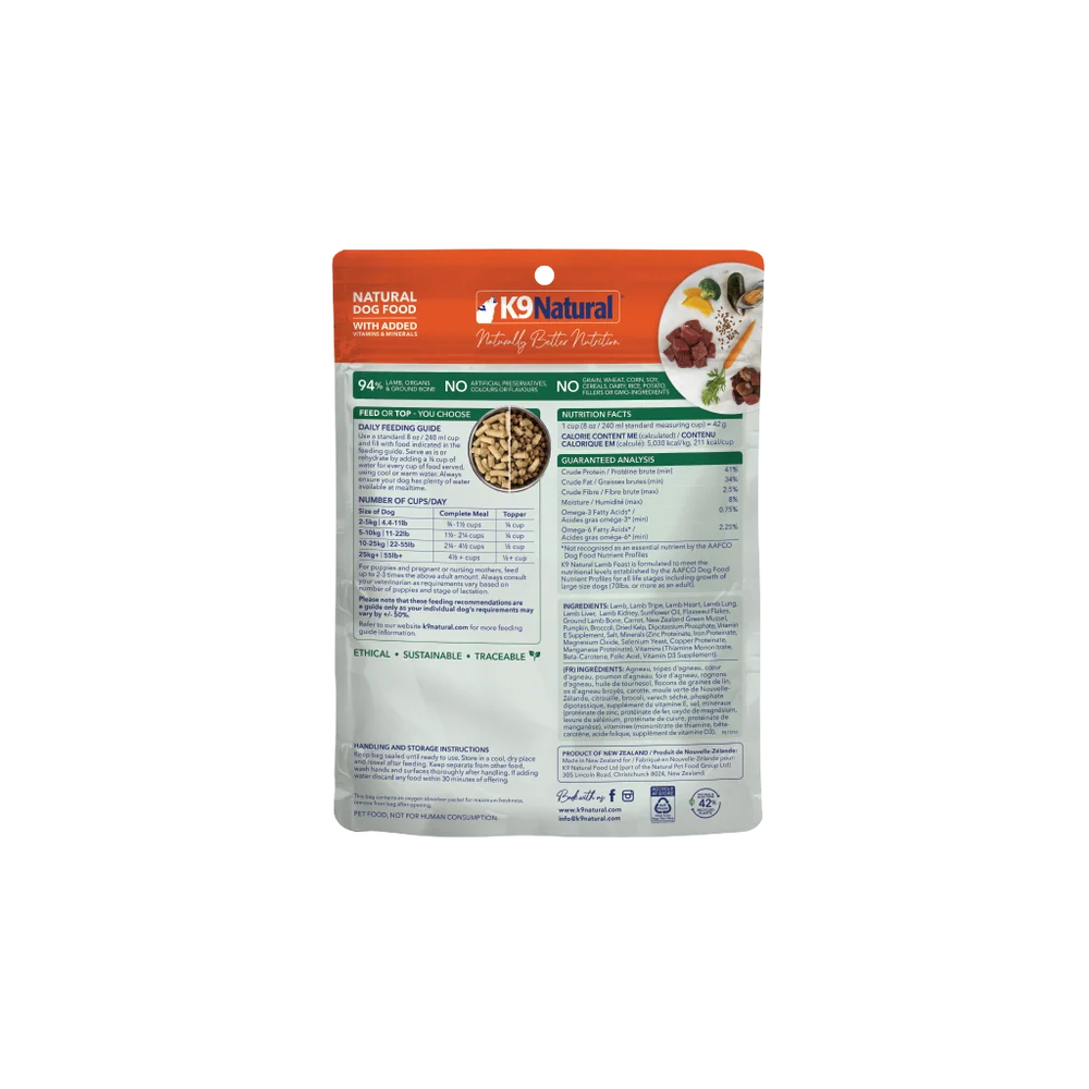 K9 Natural - Lamb Feast Freeze-Dried