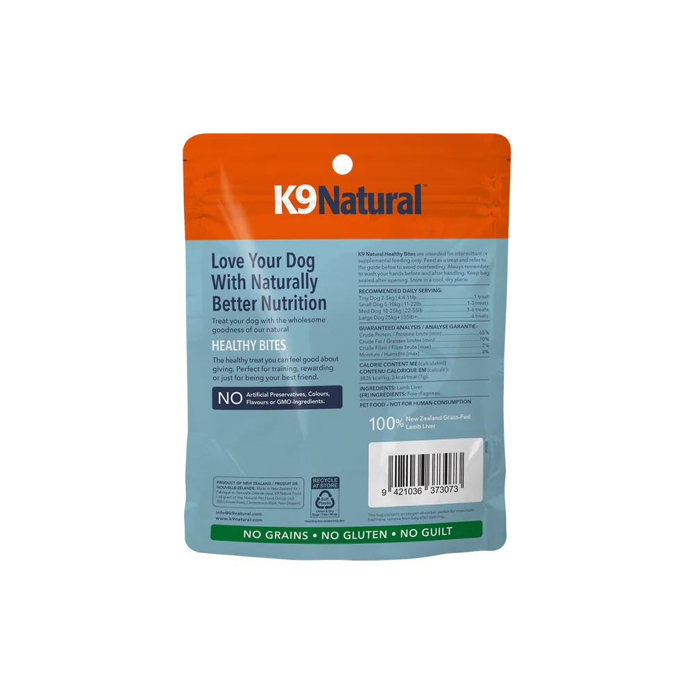 K9 Natural - Lamb Liver Healthy Bites