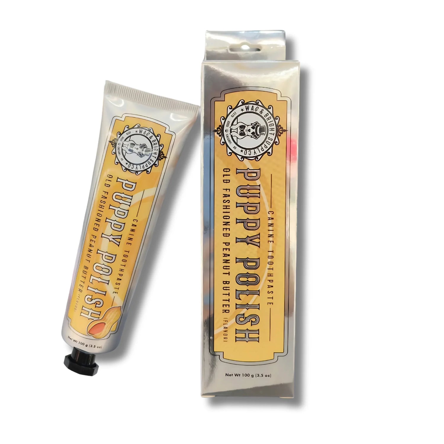 Wag & Bright - Puppy Polish Toothpaste - Old Fashioned Peanut Butter
