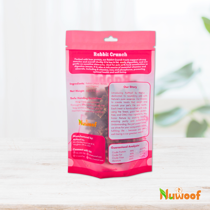 NuWoof - Rabbit Crunch 60g