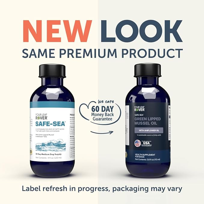 Four Leaf Rover - Safe-Sea - Premium Fatty Acids - Woofur Natural Pet Products