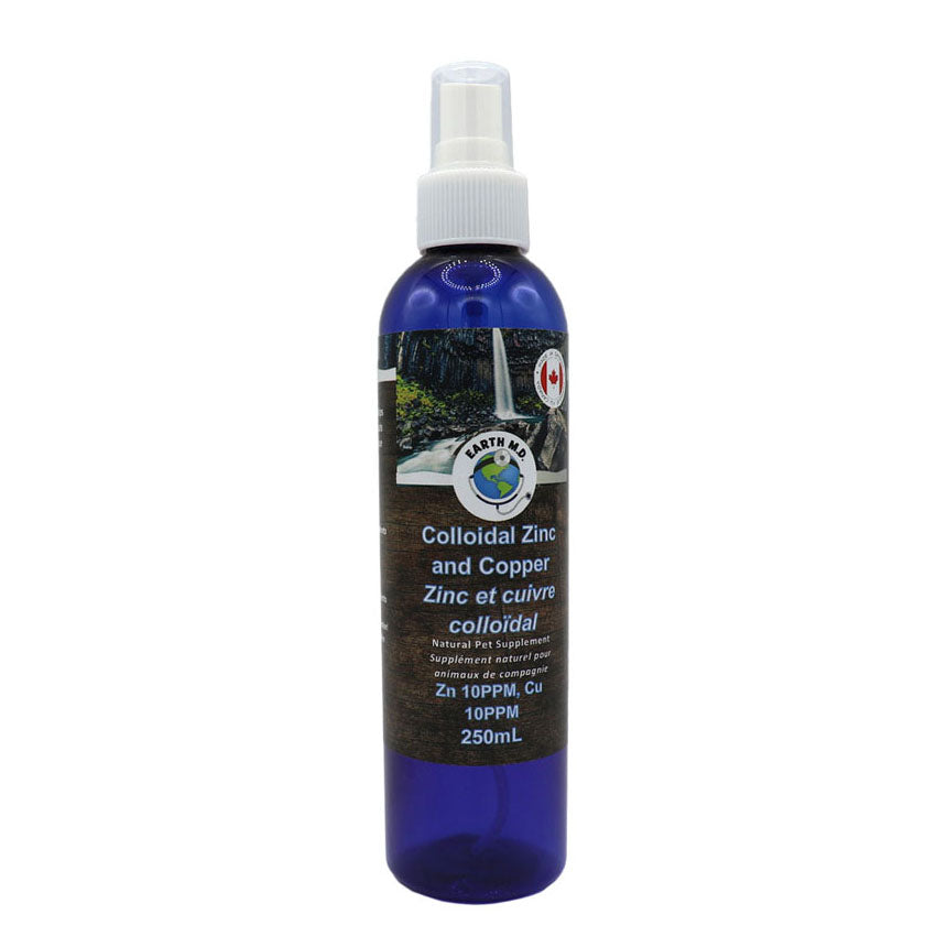 EARTHMD - COLLOIDAL COPPER & ZINC - Woofur Natural Pet Products
