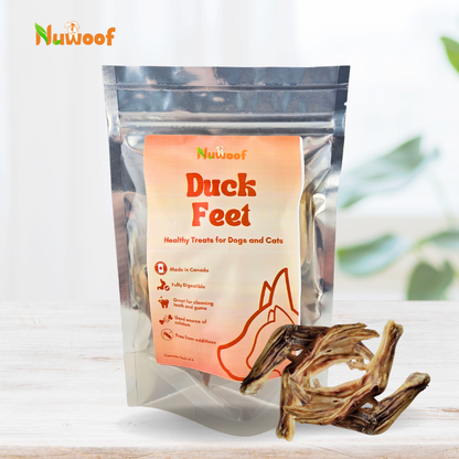 NuWoof - Dehydrated Duck Feet Chews