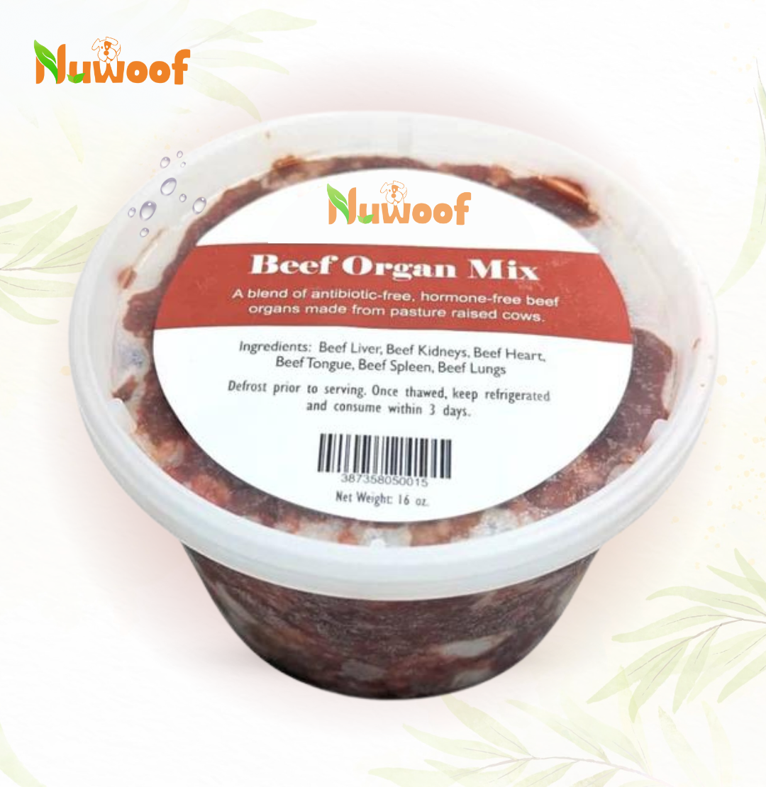 NuWoof - Beef Organ Mix 16 fl. oz