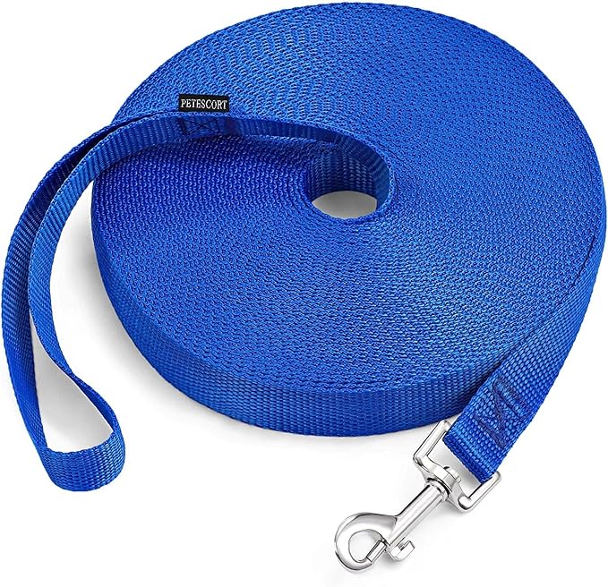 Petescort - Training Leash - Blue (50 ft)