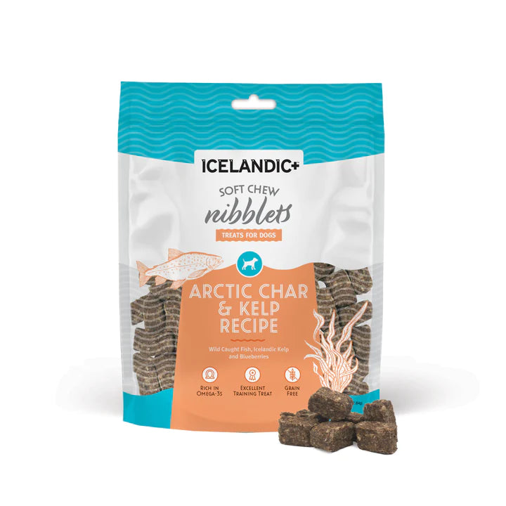 Icelandic+ Arctic Char & Kelp Soft Chew Nibblets 2.5oz
