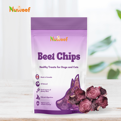 NuWoof - Beet Chip Treats - 43g