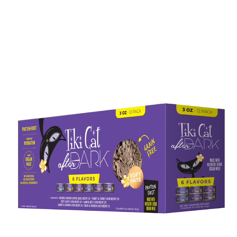 Tiki Cat - After Dark - Variety Pack - Woofur Natural Pet Products