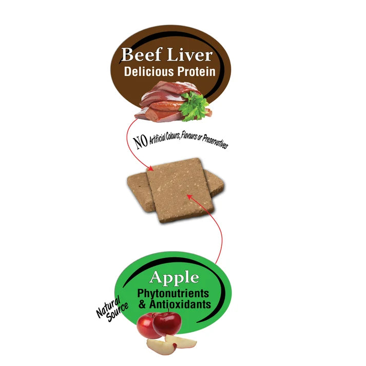 Benny Bullys - Beef Liver Plus Apple