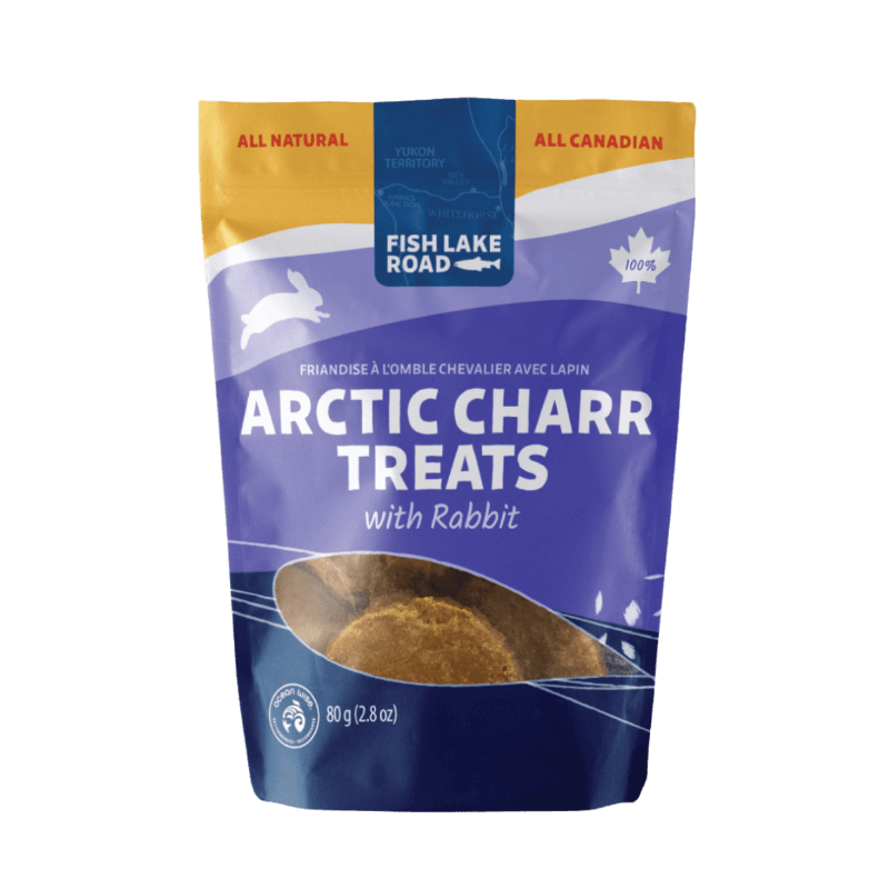 Fish Lake Road - Arctic Charr with Rabbit Treats - Woofur Natural Pet Products