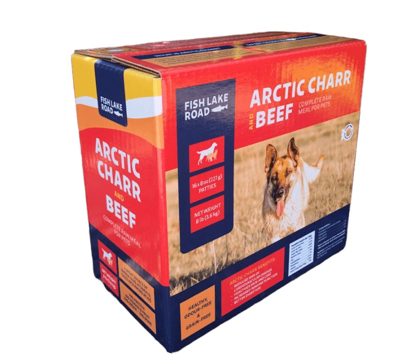 Fish Lake Road - Complete Arctic Charr & Beef 8lb - Woofur Natural Pet Products