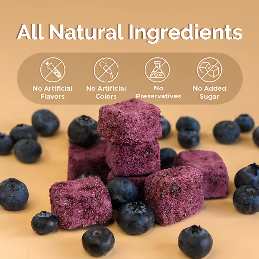 Loopy Paws - Crispy Goat Yogurt - Blueberry