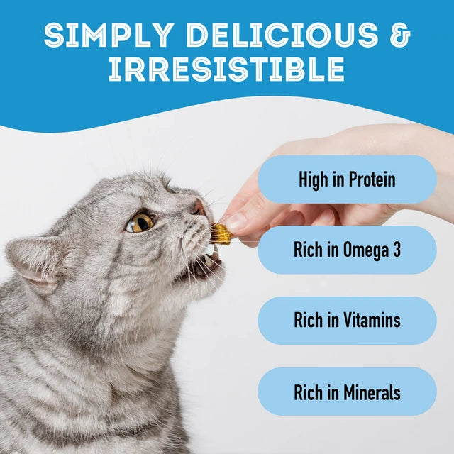 The Granville Island Pet - Fish & Noooo Chips (Dehydrated Wild Cod Skin) - Woofur Natural Pet Products