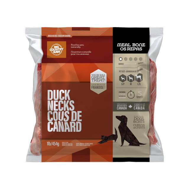 BCR - DUCK NECK RAW BONE - 1lbs