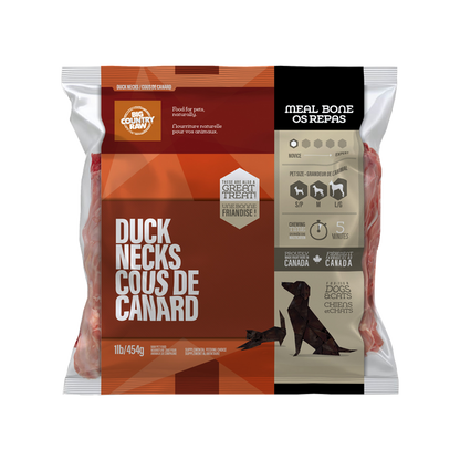 BCR - DUCK NECK RAW BONE - 1lbs