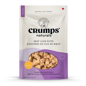 Crumps' Naturals Treats - Beef Liver Bites - Woofur Natural Pet Products