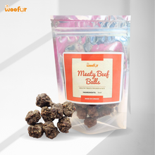 Load image into Gallery viewer, Woofur - Meaty Beef Ball Treats - 70g