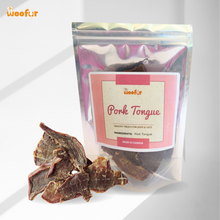 Load image into Gallery viewer, Woofur - Dehydrated Pork Tongue Treats - 50g
