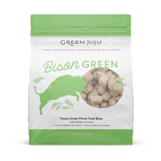 Green Juju - Freeze Dried Bison Green 70g