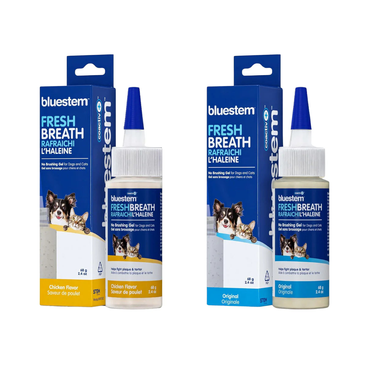 BlueStem - Fresh Breath | No Brushing Oral Care Gel for Dogs & Cats