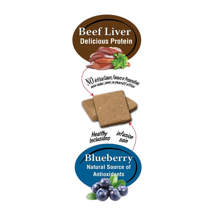 Benny Bullys - Beef Liver Plus Blueberry